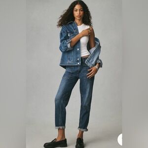 Anthropologie - The Wanderer Mid-Rise Relaxed Jeans by Pilcro